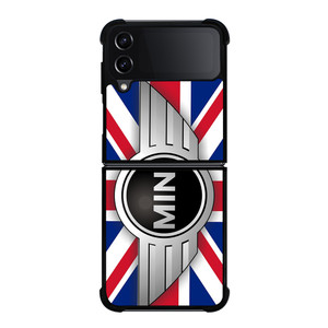UNION JACK BLUE MINI COPER LOGO Samsung Galaxy Z FLip4 5G Case Cover