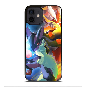 MEGA BLAZIKEN VS MEGA LUCARIO iPhone 12 Mini Case