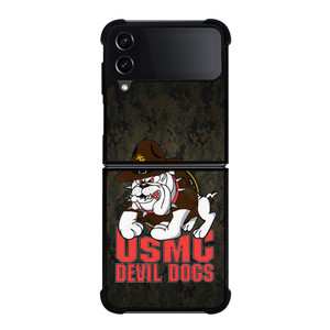 USMC MARINE DEVIL DOGS Samsung Galaxy Z FLip4 5G Case Cover