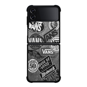 VANS CLASSIC STICKER COLLAGE Samsung Galaxy Z FLip4 5G Case Cover