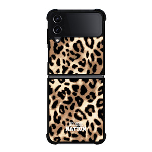 VICTORIA SECRET PINK NATION LEOPARD Samsung Galaxy Z FLip4 5G Case Cover