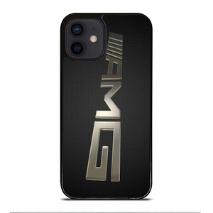MERCEDES AMG LOGO CARBON PERSPECTIVE iPhone 12 Mini Case