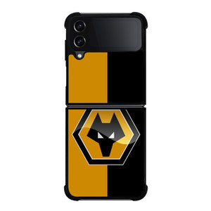 WOLVERHAMPTON WANDERERS FOOTBALL LOGO Samsung Galaxy Z FLip4 5G Case Cover
