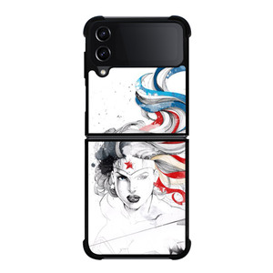 WONDER WOMAN SKETCH Samsung Galaxy Z FLip4 5G Case Cover