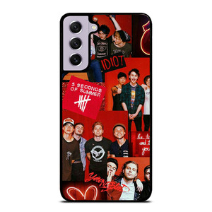 5 SECONDS OF SUMMER RED COLLAGE Samsung Galaxy S21 FE Case