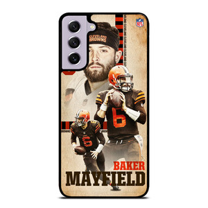 BAKER MAYFIELD CLEVELAND BROWNS 2 Samsung Galaxy S21 FE Case BAKER MAYFIELD CLEVELAND BROWNS 2 Samsung Galaxy S21 FE Case