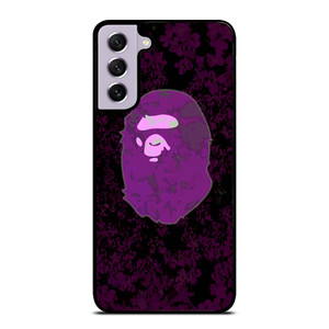BAPE LOGO VIOLET Samsung Galaxy S21 FE Case BAPE LOGO VIOLET Samsung Galaxy S21 FE Case