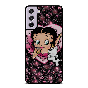 BETTY BOOP AND DOG CARTOON Samsung Galaxy S21 FE Case