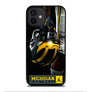 MICHIGAN WOLVERINES FOOTBALL 2 iPhone 12 Mini Case MICHIGAN WOLVERINES FOOTBALL 2 iPhone 12 Mini Case