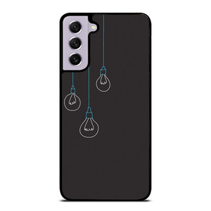 BLACK LIGHT BULBS MINIMALISTIC Samsung Galaxy S21 FE Case