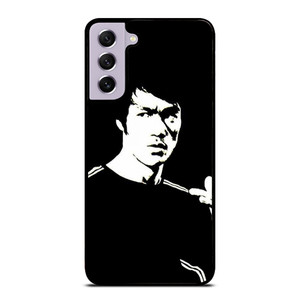 BRUCE LEE BLACK WHITE Samsung Galaxy S21 FE Case