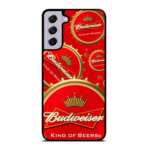 BUDWEISER BOTTLE CAP LOGO Samsung Galaxy S21 FE Case