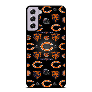 CHICAGO BEARS LOGO COLLAGE Samsung Galaxy S21 FE Case CHICAGO BEARS LOGO COLLAGE Samsung Galaxy S21 FE Case