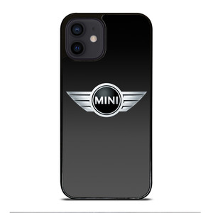 MINI COPER BLACK LOGO iPhone 12 Mini Case MINI COPER BLACK LOGO iPhone 12 Mini Case
