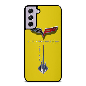 Corvette Stingray C7 Yellow Samsung Galaxy S21 FE Case Corvette Stingray C7 Yellow Samsung Galaxy S21 FE Case