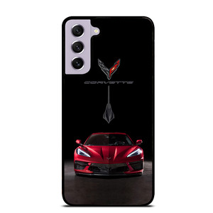 CORVETTE STINGRAY C8 RED CAR Samsung Galaxy S21 FE Case CORVETTE STINGRAY C8 RED CAR Samsung Galaxy S21 FE Case