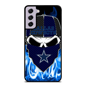 DALLAS COWBOYS SKULL BANDANA Samsung Galaxy S21 FE Case DALLAS COWBOYS SKULL BANDANA Samsung Galaxy S21 FE Case