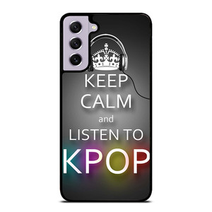 KEEP CALM AND LISTEN KPOP Samsung Galaxy S21 FE Case KEEP CALM AND LISTEN KPOP Samsung Galaxy S21 FE Case