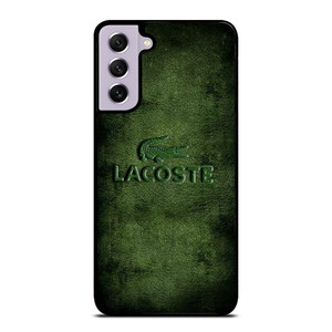 LACOSTE LOGO EMBOSSED LEATHER Samsung Galaxy S21 FE Case LACOSTE LOGO EMBOSSED LEATHER Samsung Galaxy S21 FE Case