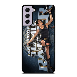 LARA CROFT TOMB RAIDER iPhone XR Plastic Black Samsung Galaxy S21 FE Case