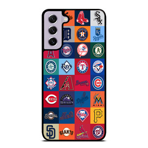 MAJOR BASEBALL LEAGUE CLUB COLLAGE Samsung Galaxy S21 FE Case