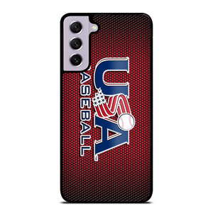 MAJOR BASEBALL LEAGUE LOGO RED Samsung Galaxy S21 FE Case MAJOR BASEBALL LEAGUE LOGO RED Samsung Galaxy S21 FE Case