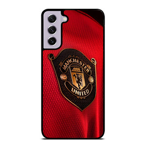 MANCHESTER UNITED LOGO JERSEY Samsung Galaxy S21 FE Case MANCHESTER UNITED LOGO JERSEY Samsung Galaxy S21 FE Case