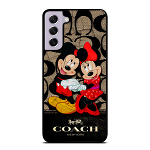 MICKEY MINNIE MOUSE COACH Samsung Galaxy S21 FE Case MICKEY MINNIE MOUSE COACH Samsung Galaxy S21 FE Case