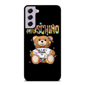 MOSCHINO BEAR IS NOT A TOY Samsung Galaxy S21 FE Case MOSCHINO BEAR IS NOT A TOY Samsung Galaxy S21 FE Case