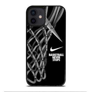 NIKE BASKETBALL NEVER STOPS ART iPhone 12 Mini Case NIKE BASKETBALL NEVER STOPS ART iPhone 12 Mini Case