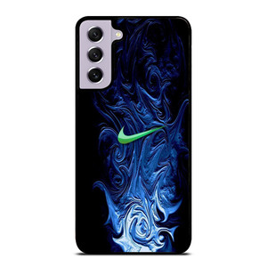 NIKE LOGO BLUE LIQUID Samsung Galaxy S21 FE Case