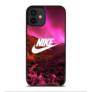 NIKE LOGO AURORA PURPLE iPhone 12 Mini Case NIKE LOGO AURORA PURPLE iPhone 12 Mini Case
