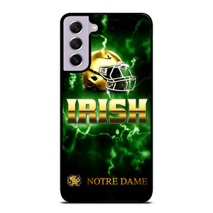 NOTRE DAME IRISH LOGO GREEN Samsung Galaxy S21 FE Case NOTRE DAME IRISH LOGO GREEN Samsung Galaxy S21 FE Case