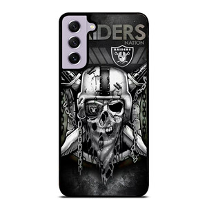OAKLAND RAIDERS SKULL Samsung Galaxy S21 FE Case
