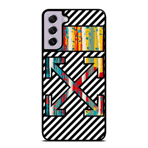 OFF WHITE STRIPES Samsung Galaxy S21 FE Case OFF WHITE STRIPES Samsung Galaxy S21 FE Case