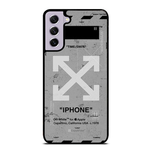 OFF WHITE Samsung Galaxy S21 FE Case OFF WHITE Samsung Galaxy S21 FE Case