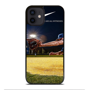 NIKE LOGO WE ARE ALL WITNESSES BASEBALL iPhone 12 Mini Case
