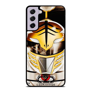 POWER RANGERS WHITE Samsung Galaxy S21 FE Case POWER RANGERS WHITE Samsung Galaxy S21 FE Case