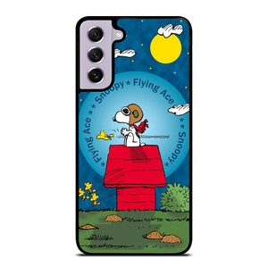 SNOOPY FLYING ACE Samsung Galaxy S21 FE Case