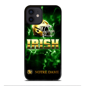 NOTRE DAME IRISH LOGO GREEN iPhone 12 Mini Case NOTRE DAME IRISH LOGO GREEN iPhone 12 Mini Case