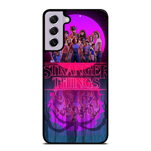 STRANGER THINGS CHARACTERS Samsung Galaxy S21 FE Case STRANGER THINGS CHARACTERS Samsung Galaxy S21 FE Case