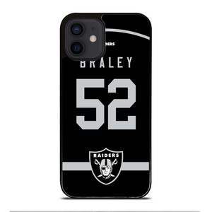 OAKLAND RAIDERS BRALEY iPhone 12 Mini Case