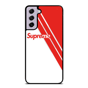 SUPREME RED LINE Samsung Galaxy S21 FE Case SUPREME RED LINE Samsung Galaxy S21 FE Case
