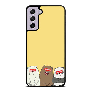 SUPREME WE BARE BEAR Samsung Galaxy S21 FE Case SUPREME WE BARE BEAR Samsung Galaxy S21 FE Case