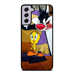 SYLVESTER AND TWEETY Samsung Galaxy S21 FE Case SYLVESTER AND TWEETY Samsung Galaxy S21 FE Case