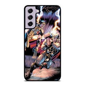 THOR VS WOLVERINE ANIME Samsung Galaxy S21 FE Case