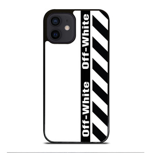 OFF WHITE LOGO VERTICAL iPhone 12 Mini Case
