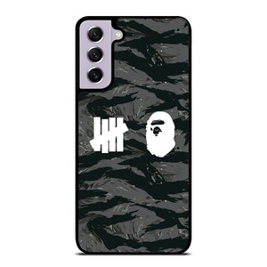 UNDEFEATED BAPE LOGO CAMO Samsung Galaxy S21 FE Case UNDEFEATED BAPE LOGO CAMO Samsung Galaxy S21 FE Case