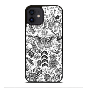ONE DIRECTION TATTOOS iPhone 12 Mini Case ONE DIRECTION TATTOOS iPhone 12 Mini Case