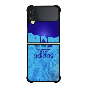 ADIDAS LOGO BLUE LIQUID Samsung Galaxy Z FLip 3 5G Case Cover